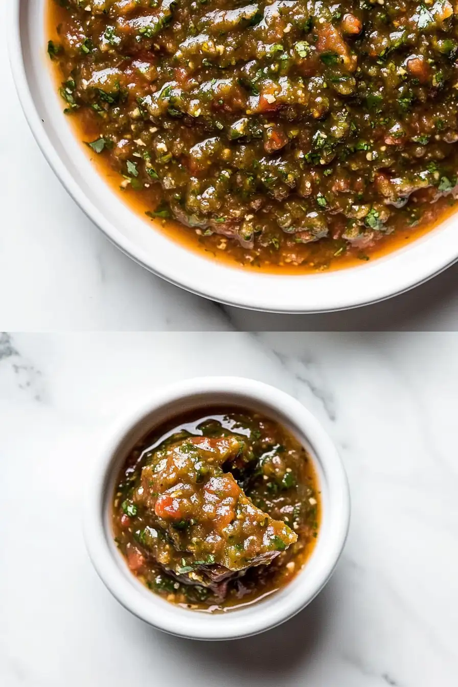 HAUSGEMACHTE SALSA MACHA