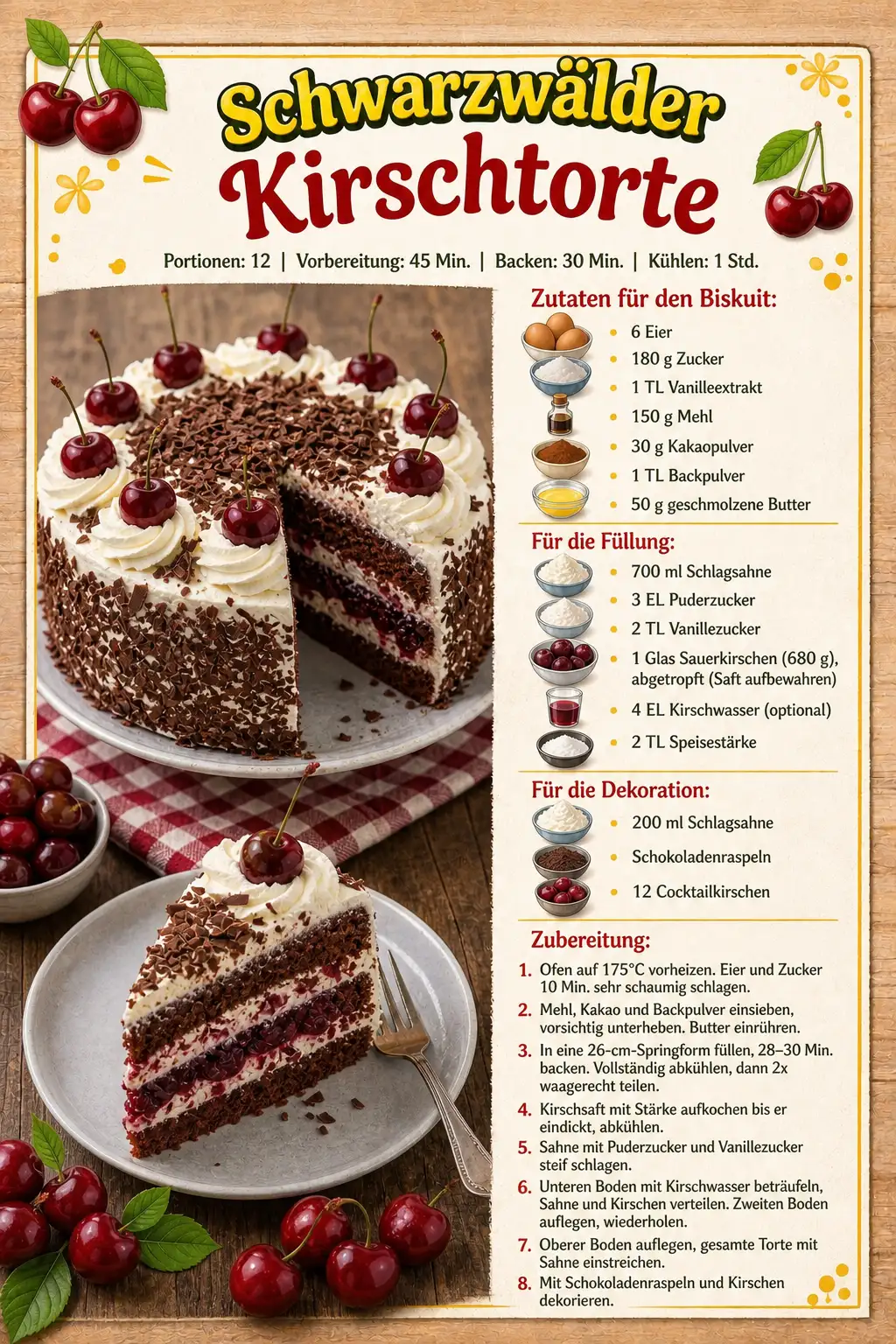 Schwarzwälder Kirschtorte