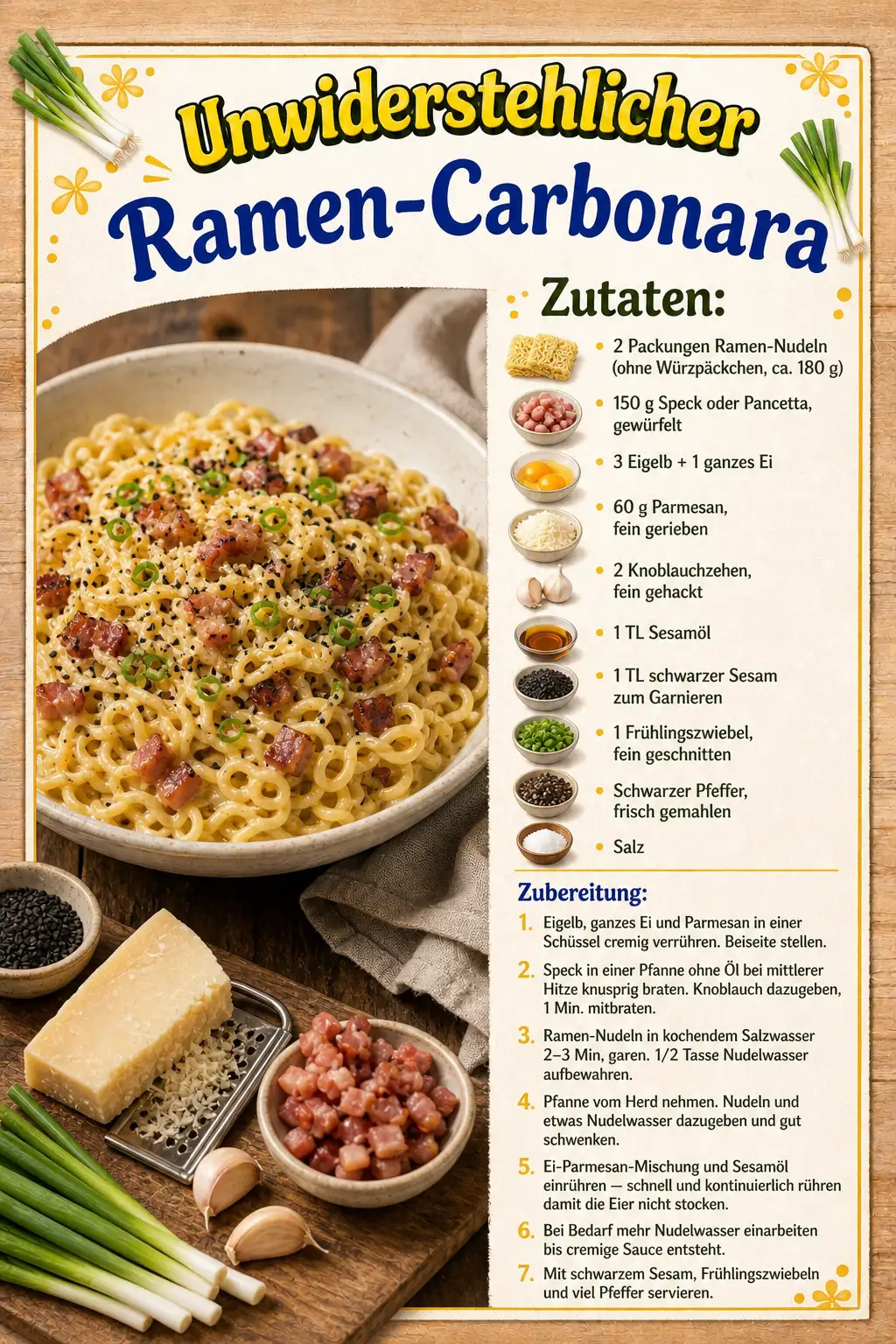 Ramen-Carbonara