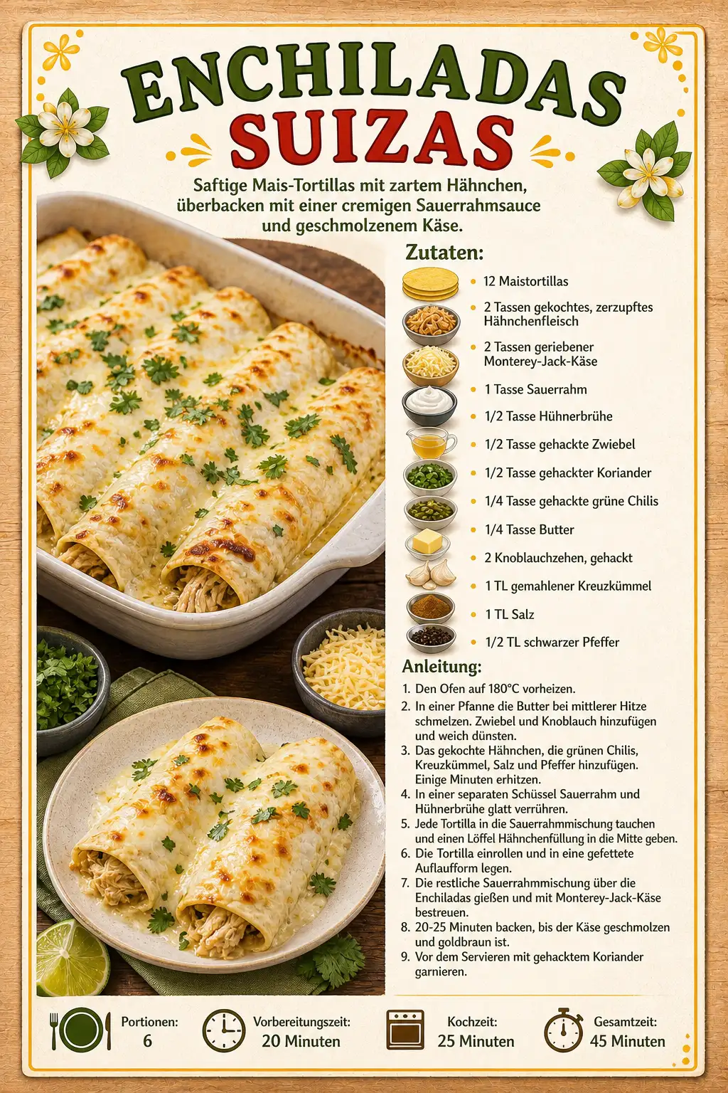 ENCHILADAS SUIZAS