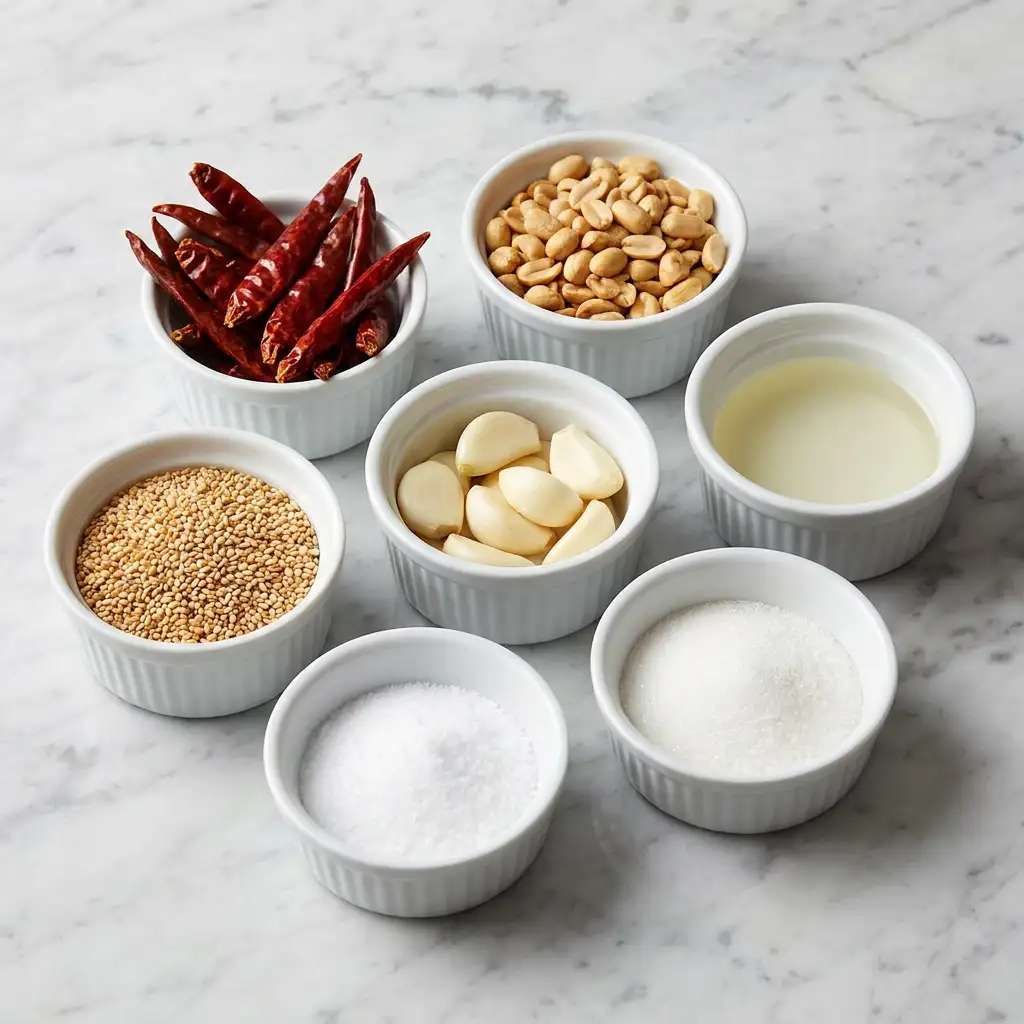 Ingredients for HAUSGEMACHTE SALSA MACHA