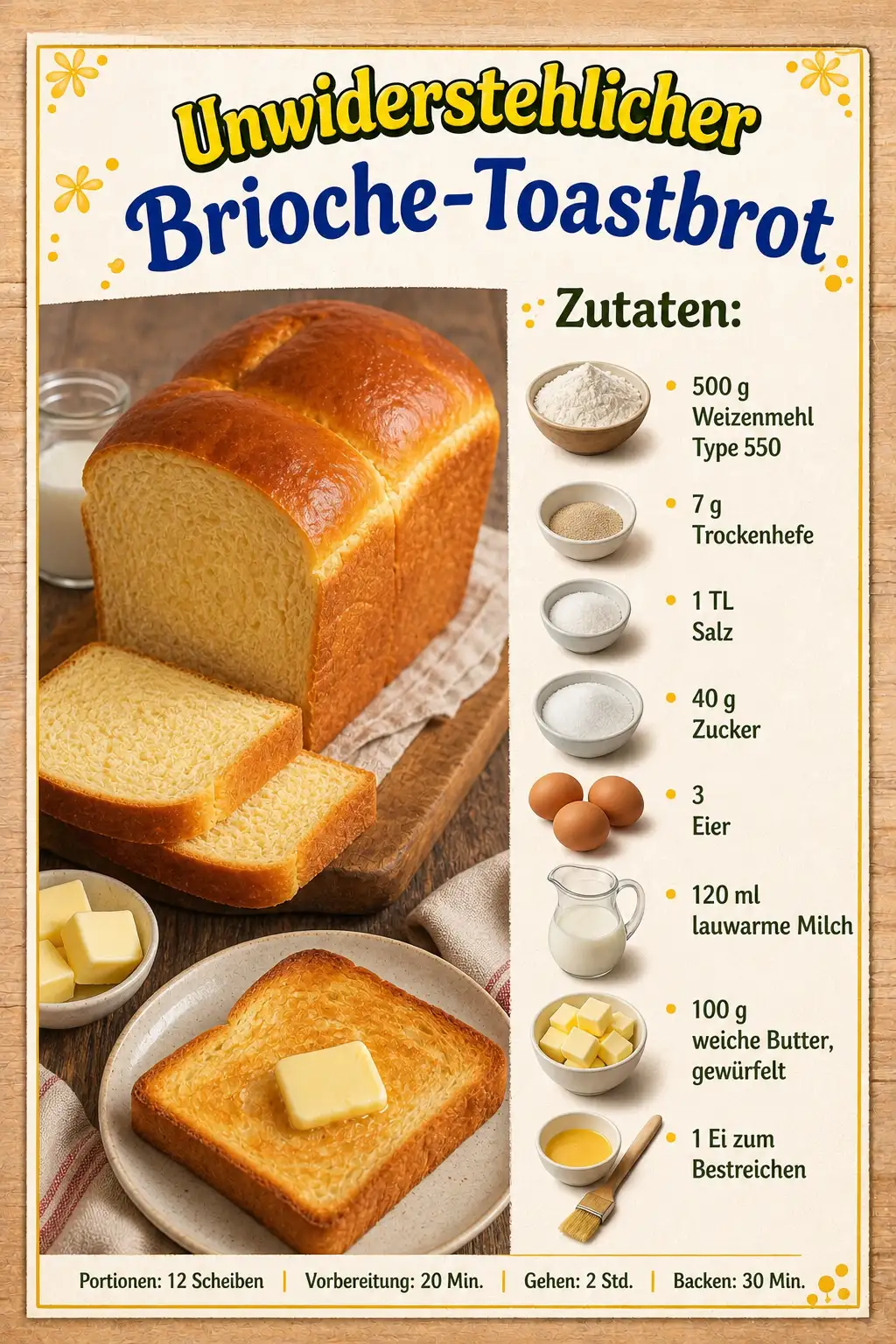 Brioche-Toastbrot