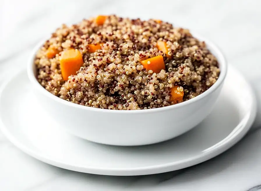 Warmer Quinoa-Frühstücksbowl