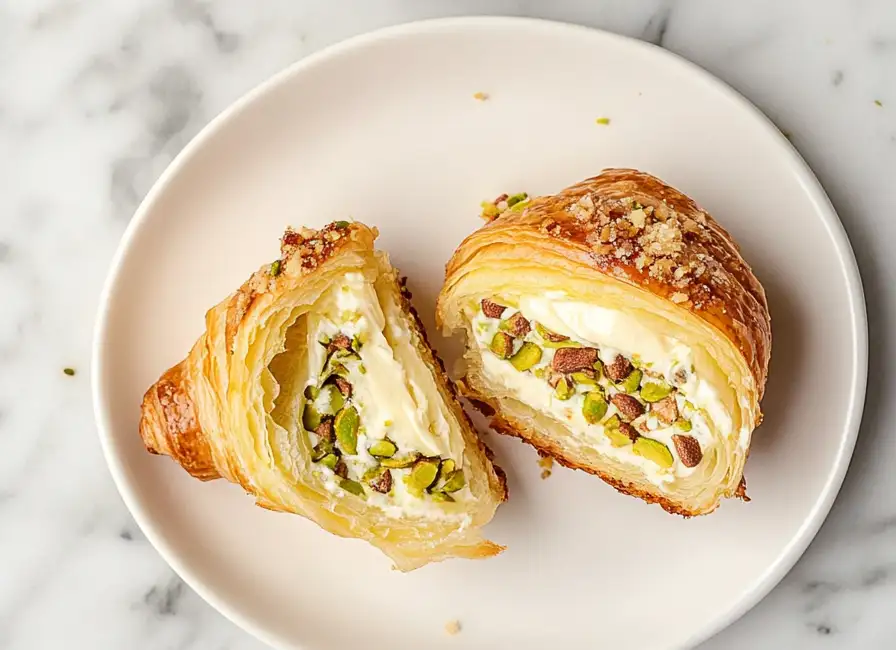 Pistaziencreme-Croissant