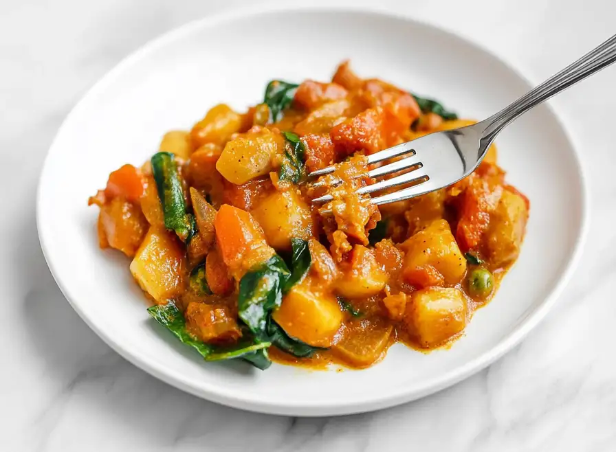 Kichererbsen-Spinat-Curry