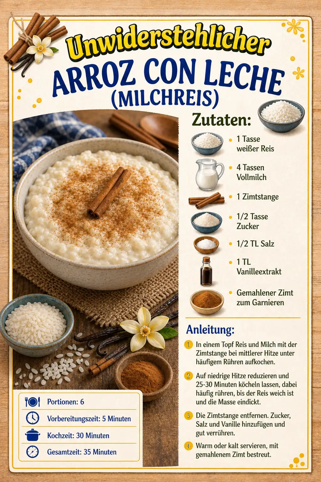 ARROZ CON LECHE (MILCHREIS)