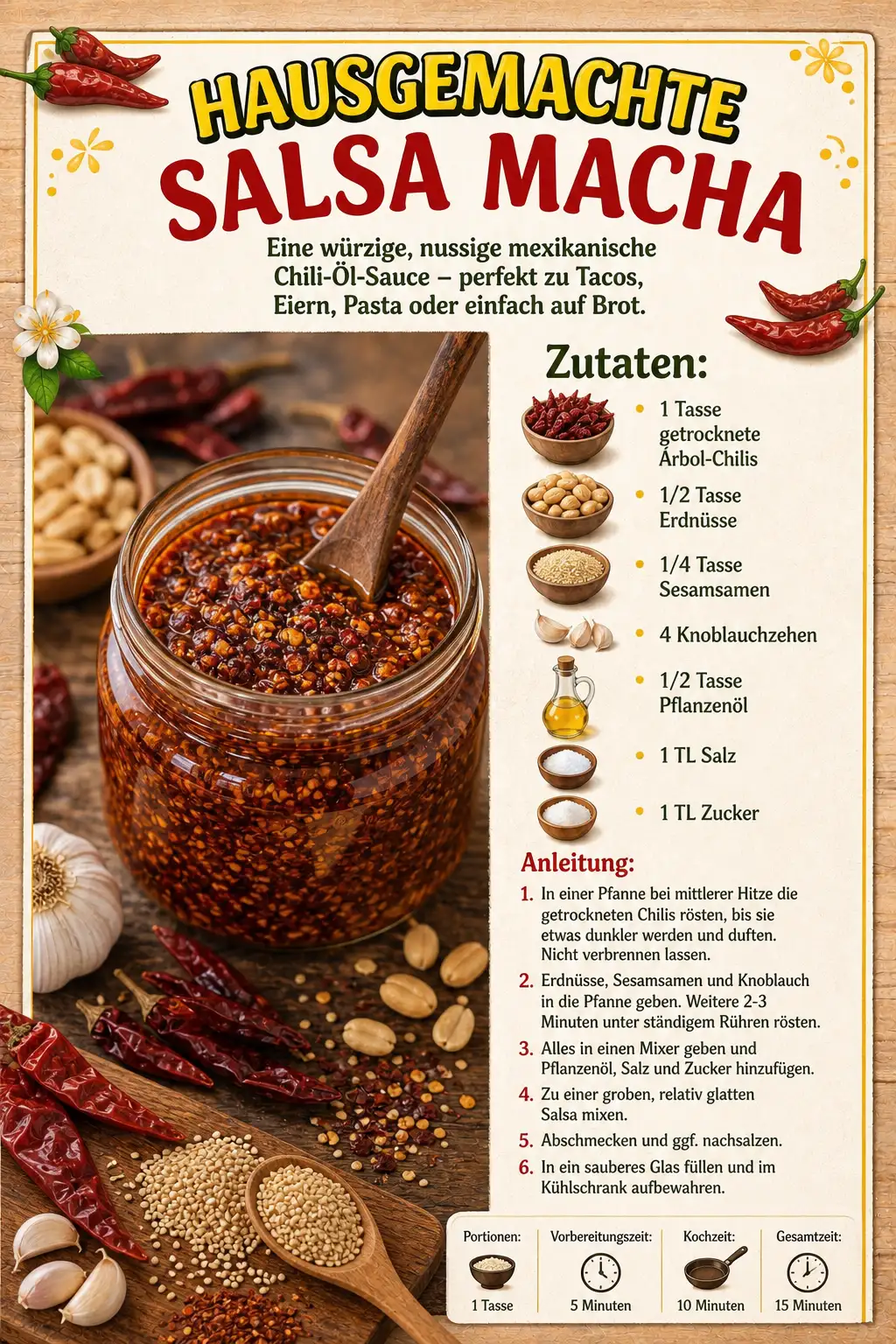 HAUSGEMACHTE SALSA MACHA
