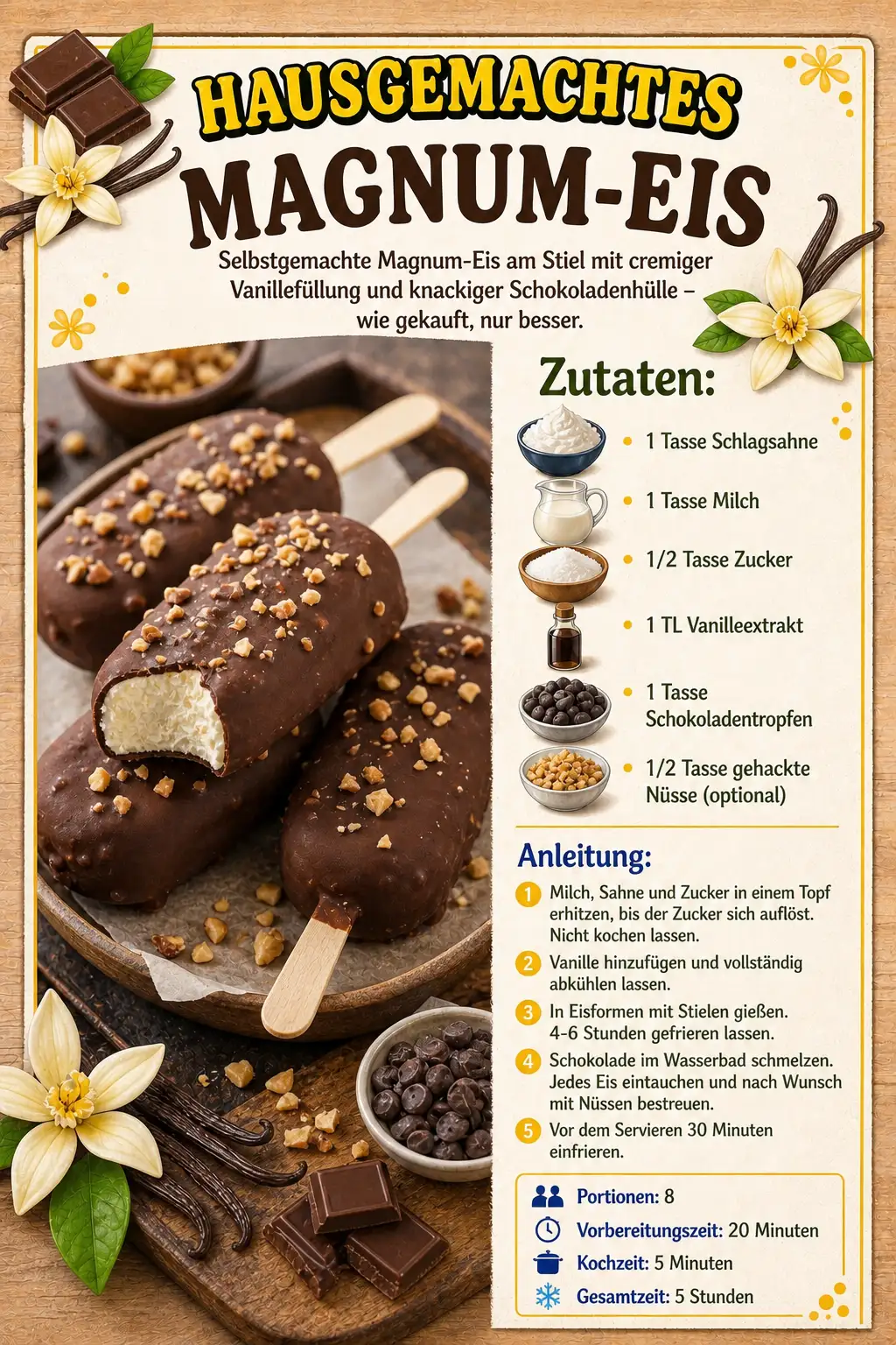 HAUSGEMACHTES MAGNUM-EIS
