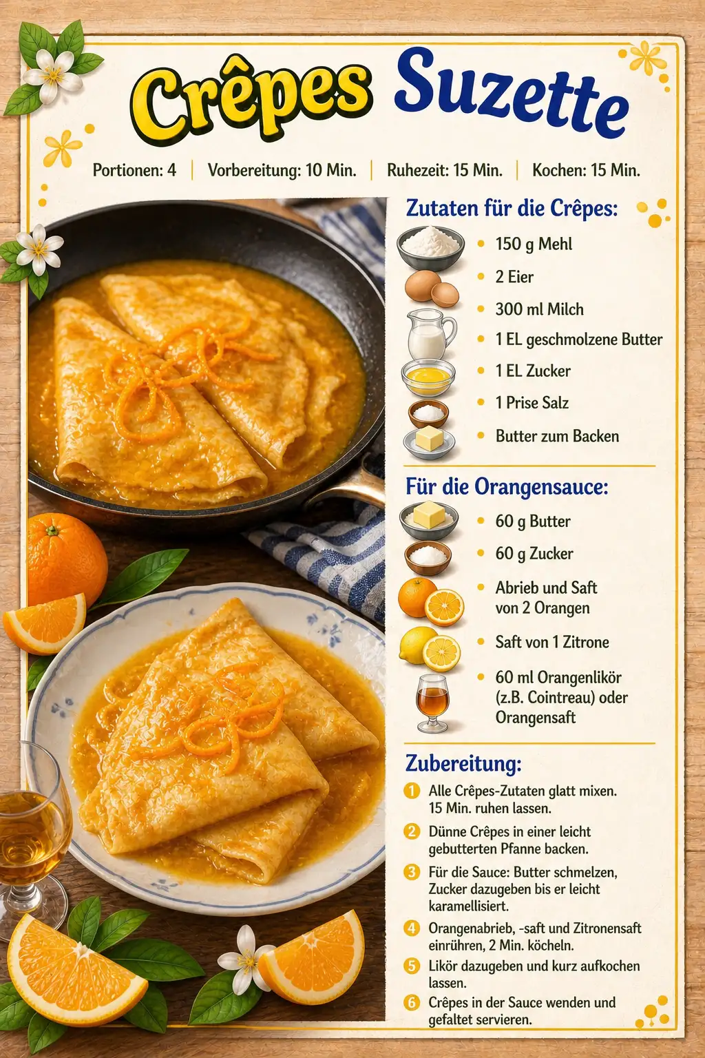 Crêpes Suzette