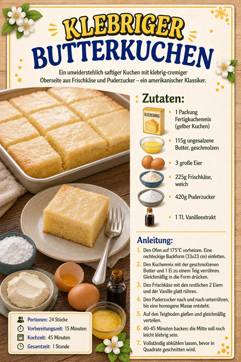 KLEBRIGER BUTTERKUCHEN