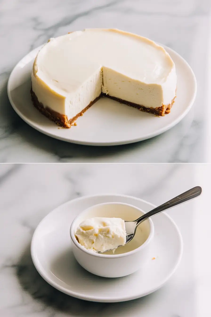 Skyr Japanese Cheesecake — No Bake