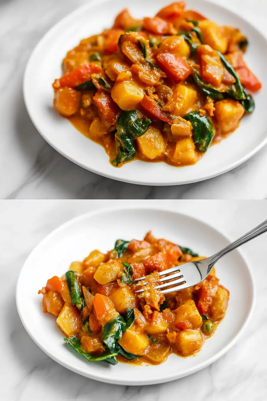 Kichererbsen-Spinat-Curry
