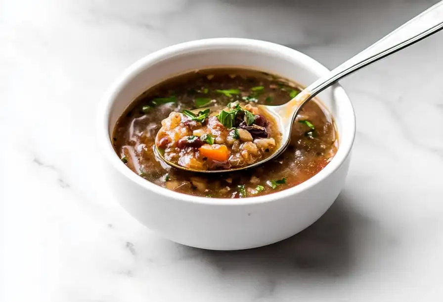 Geröstete Blumenkohlsuppe