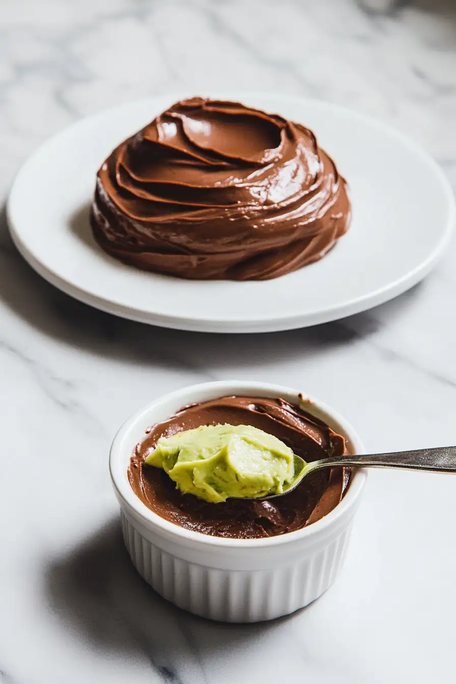 Schokoladen-Avocado-Mousse