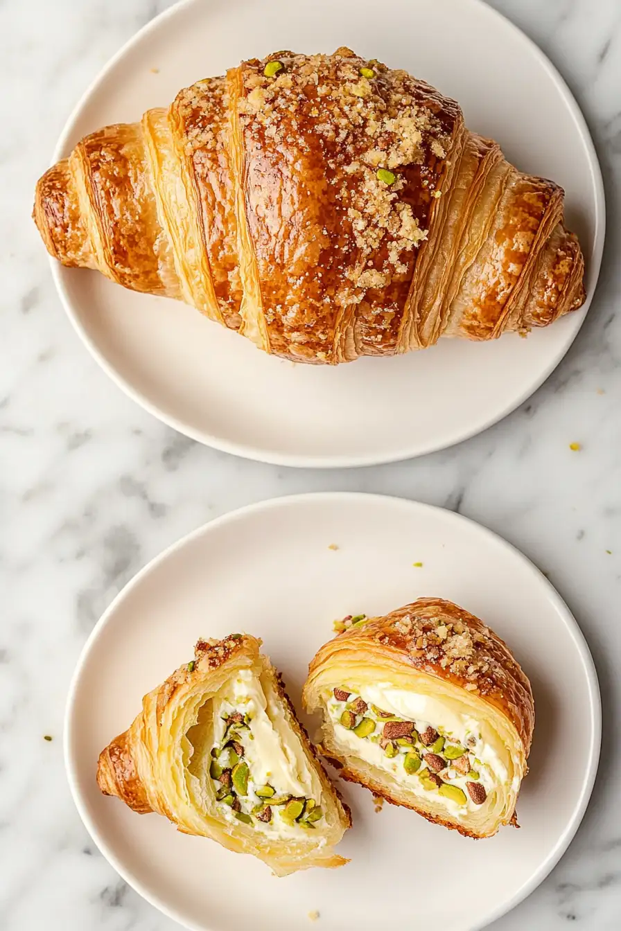 Pistaziencreme-Croissant